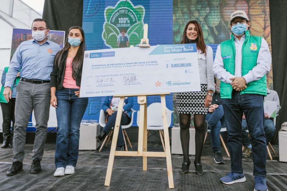 Minagricultura lanza convocatoria para emprendimientos de mujeres rurales