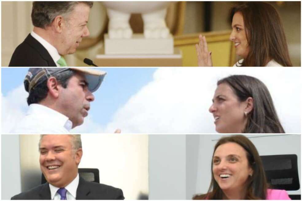 La funcionaria fue directora del ICBF en el gobierno Santos; secretaria de Educación de Alejandro Char, y doblemente consejera de Duque. / Presidencia - Twitter: @karenabudi