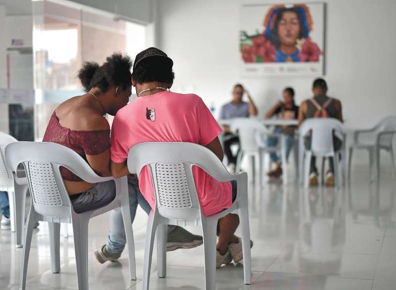 Las personas sexualmente diversas han encontrado un "oasis" en Montelíbano para exigir sus derechos. / Óscar Pérez