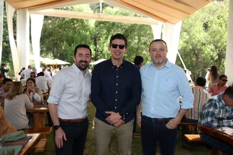 Maximiliano Pazo (Director de operaciones Highgate Perú), Ítalo Bustos (VIP Ventas & Marketing Highgate) y Andrés Rosero (Director de operaciones Highgate, Perú)