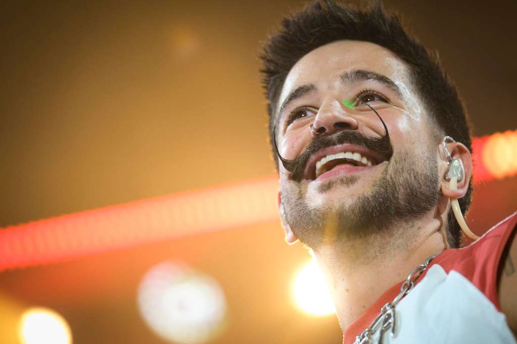 SANTA CRUZ DE TENERIFE, 14/06/2026.- El cantante colombiano Camilo abrió este sábado su nueva gira en Tenerife, donde ha hablado en una entrevista con EFE sobre sus proyectos y sobre su rol como padre, que va marcar su nuevo disco. EFE/Alberto Valdés
