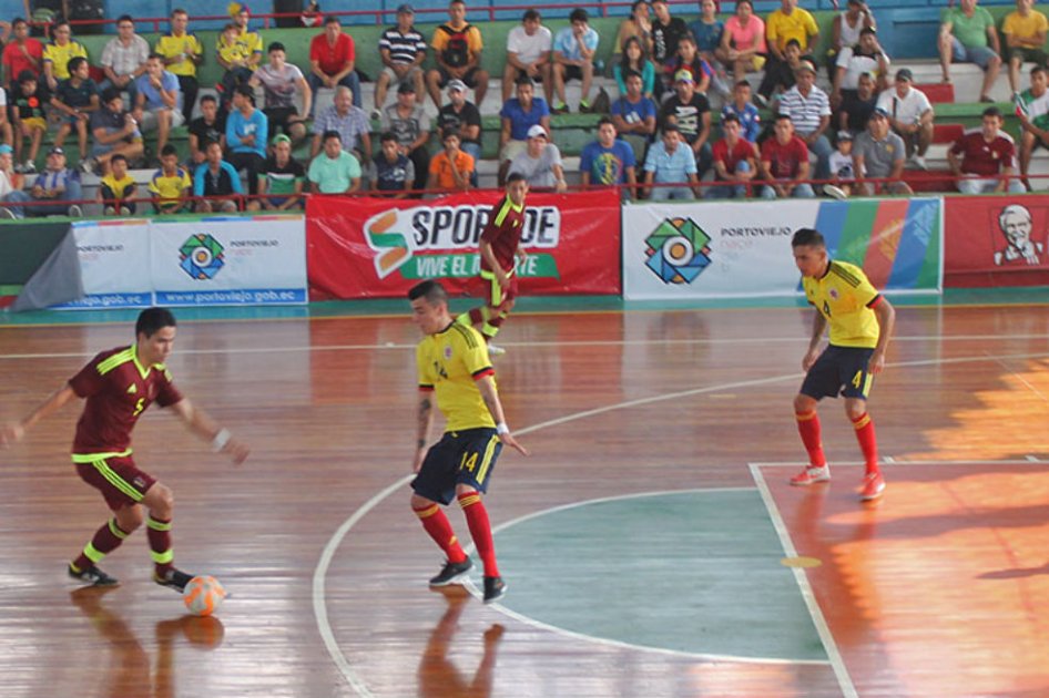 Selección Colombia de futsal se clasificó a semifinales en la Copa América. Foto: FCF