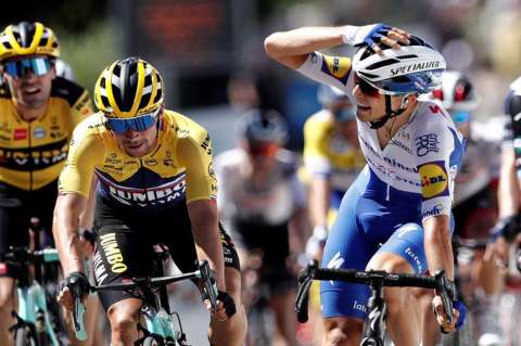 Jornada sin contratiempos para Egan Bernal y Nairo Quintana en el Tour de L’ain
