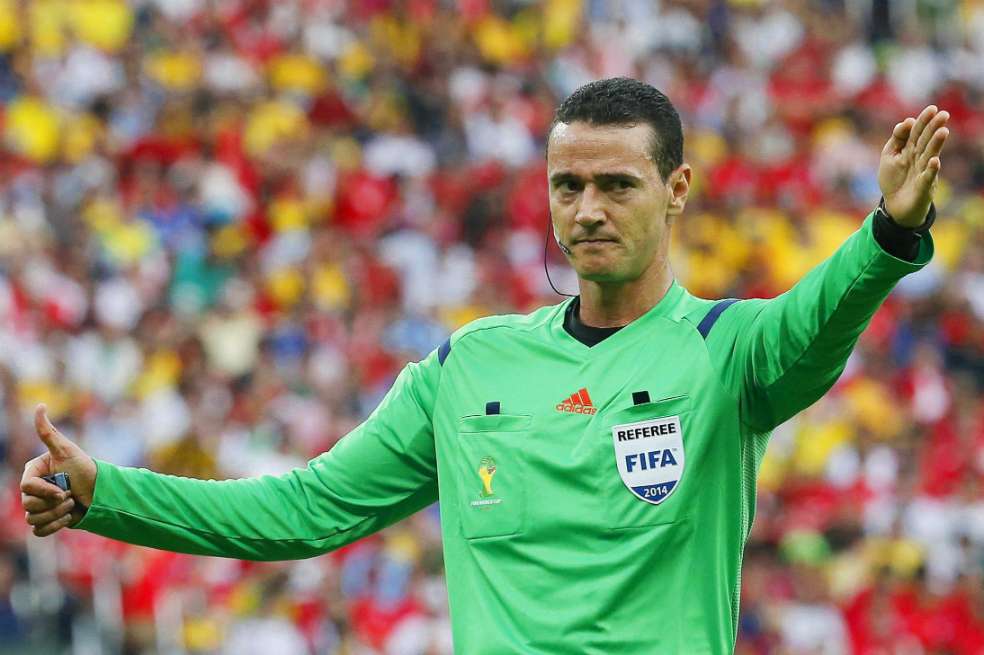 Rusia 2018 será el segundo mundial que arbitrará Wilmar Roldán. / EFE