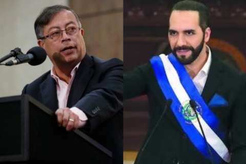 Nayib Bukele y Gustavo Petro, el problema detrás de la pelea entre los presidentes