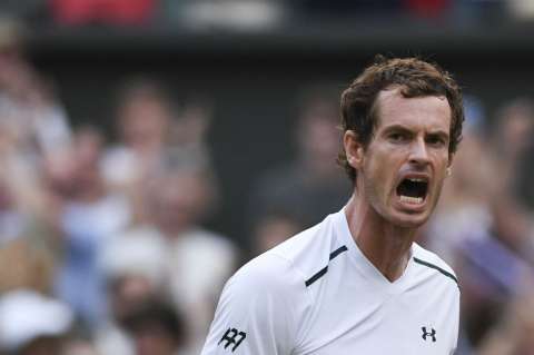 Andy Murray, a octavos de final en Wimbledon