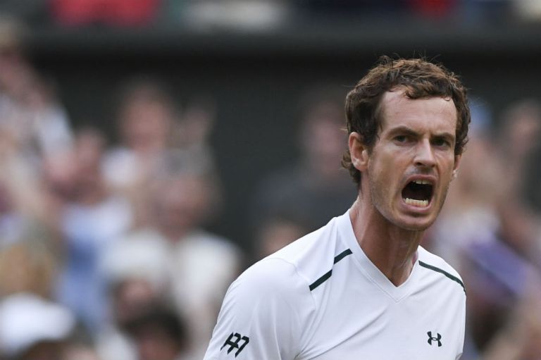 Andy Murray, a octavos de final en Wimbledon