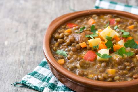 Esta es la receta de la abuela para hacer lentejas caseras