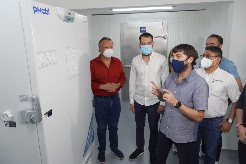 El equipo es fundamental para el almacenamiento de las dosis que llegarán en la primera fase.