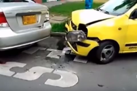 Comunidad del occidente de Bogotá retuvo a taxista presuntamente ebrio