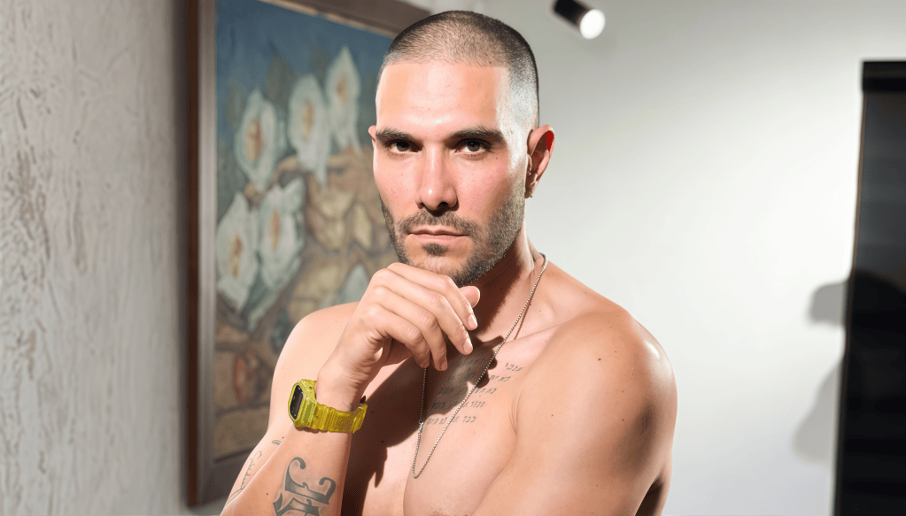 Riko ‘El Monumental’, cantante colombiano de reguetón.