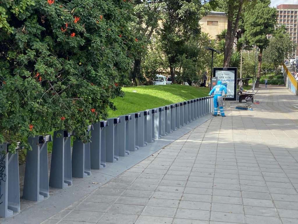 Tembici señaló a este diario que el cierre de algunas estaciones se debe al hurto de las baterías.