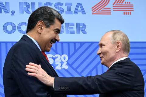 “Ganó limpiamente”: Putin legitima la reelección de Nicolás Maduro en Venezuela