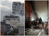 Lo que se sabe del incendio que acabó con fábrica de papeles en Bucaramanga