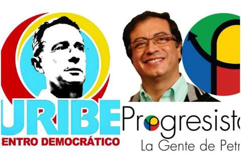 Petro y Uribe, en el tarjetón al Concejo