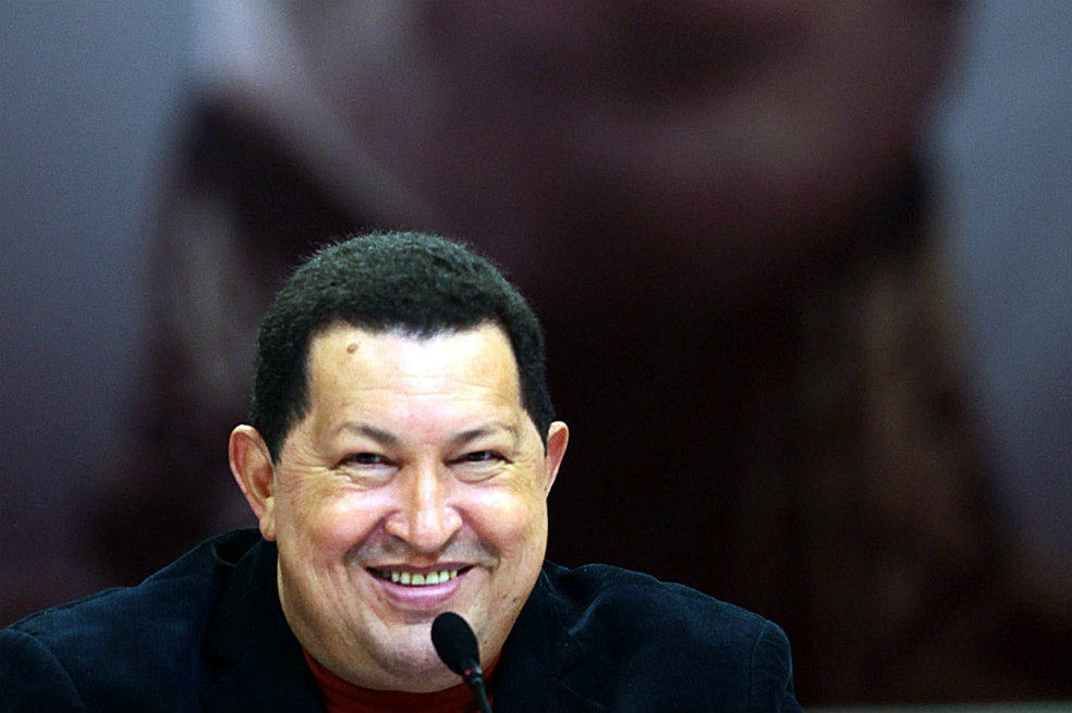 En el año 2012 el presidente venezolano, Hugo Rafael Chávez Frías, reveló una imagen de cómo se vería su ídolo Simón Bolívar. / AFP