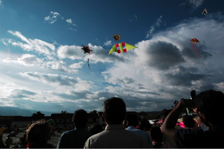 Villa de Leyva se llena de colores con el Festival de las Cometas