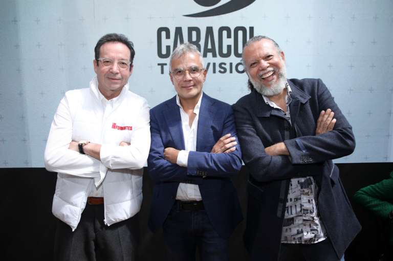 Vicente Casas, Fernando Gómez y Alberto Linero.