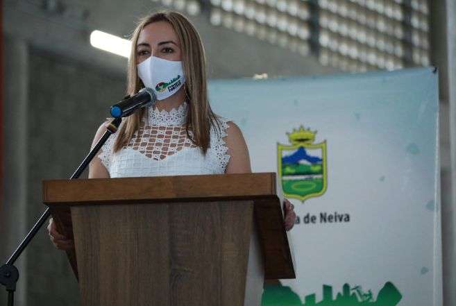 Smith Duarte Cano fue la encargada de gestionar, junto con los excombatientes de Miravalle (Caquetá), los proyectos productivos para ese espacios de reincorporación. / Cortesía