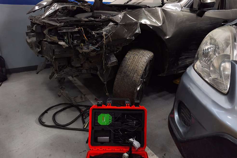 Extracción de datos EDR (Mazda 3 modelo 2015). Fuente: NBI S.A.S
