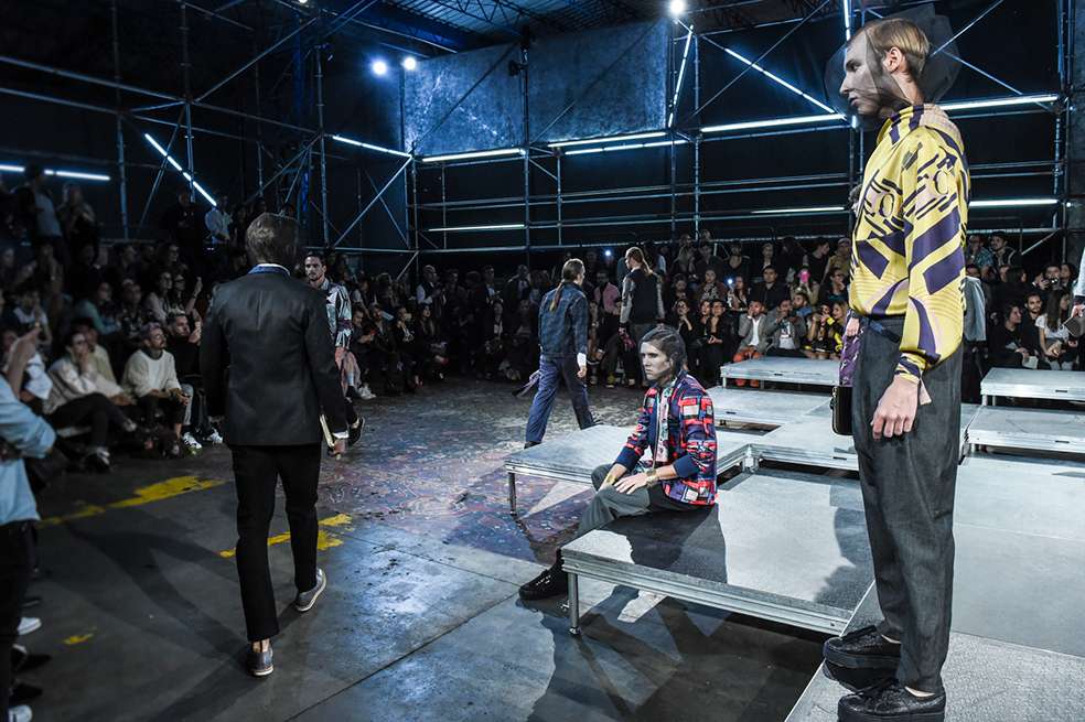 Imagen del desfile de Jorge Orozco en BCapital 2017. / Cortesía
