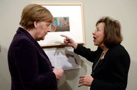 Inauguran exposición de arte creado por víctimas del Holocausto en Berlín