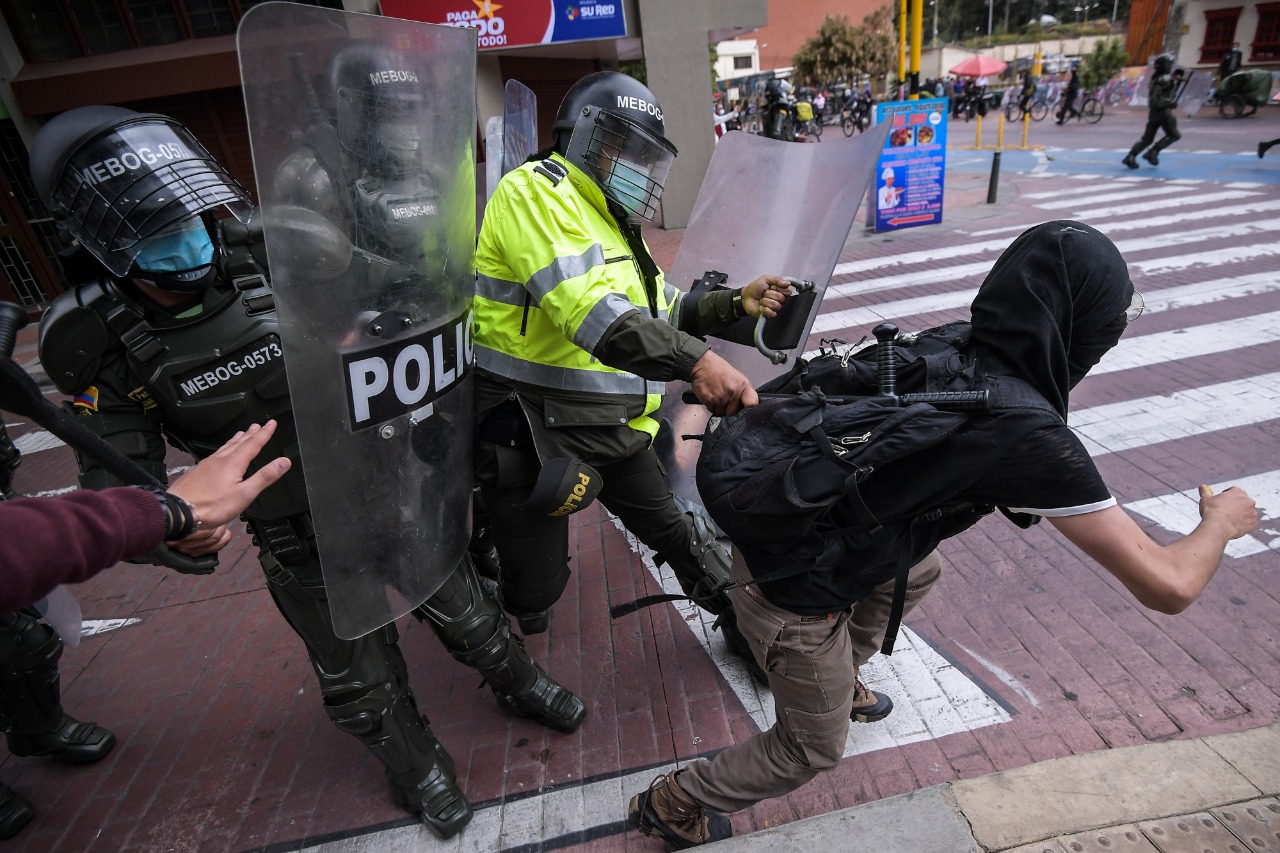 Las manifestaciones iniciaron hacía el medio día. El Distrito todavía no da un balance de la jornada.