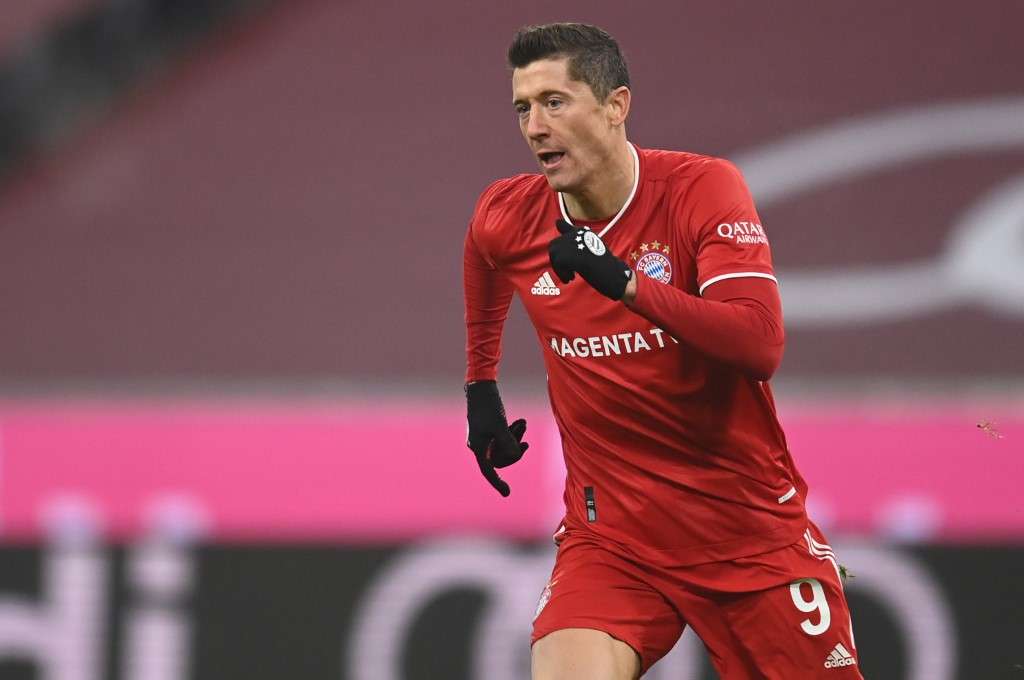 Robert Lewandowski, futbolista polaco del Bayern Múnich.