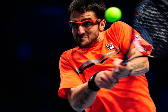 El tenista serbio Janko Tipsarevic.