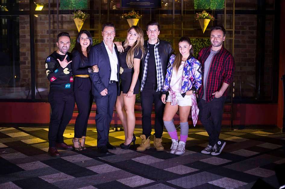 Presentadores de "El crew". / Cortesía