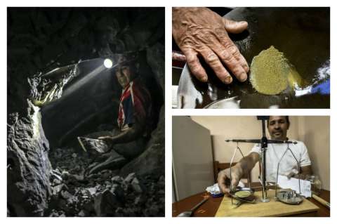 "La playa", la mina ilegal de Colombia que es fuente de financiación de grupos armados