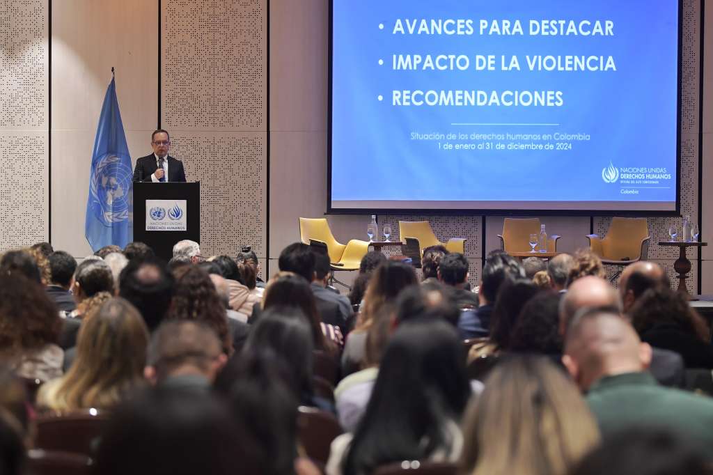 Juan Carlos Monge, representante encargado de la oficina en Colombia de ONU Derechos Humanos.