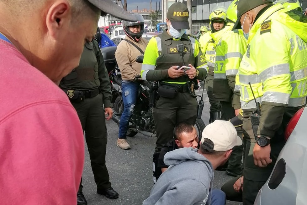 La captura se dio luego de un operativo de la Policía Metropolitana de Bogotá.