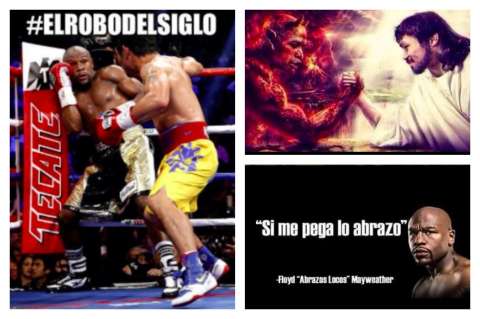 Los mejores memes de la #PeleadelSiglo
