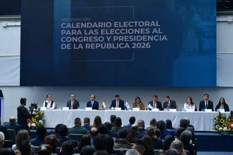 Se dio inicio a la temporada electoral en medio de grietas entre Gobierno y Registraduría