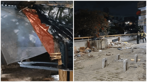 Desmontaron módulos usados para fiestas clandestinas en Medellín