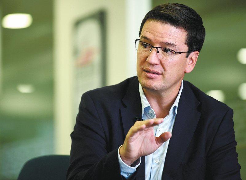 Germán Bahamón Jaramillo es cafetero de tercera generación e ingeniero agroindustrial. / Gustavo Torrijos