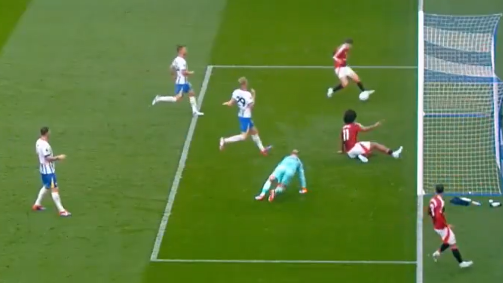 El insólito gol anulado a Alejandro Garnacho de Manchester United
