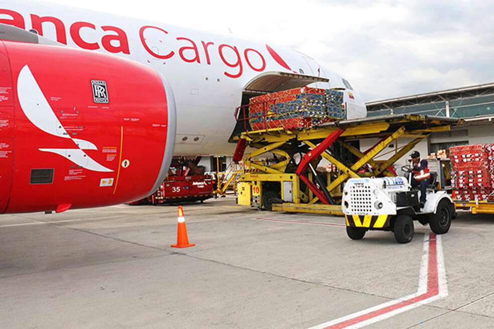 El transporte de carga se mantiene para garantizar el abastecimiento de productos. / Cortesía - Avianca