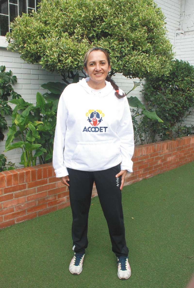 Edith Alejandra Martin Pinto, de Acodet.