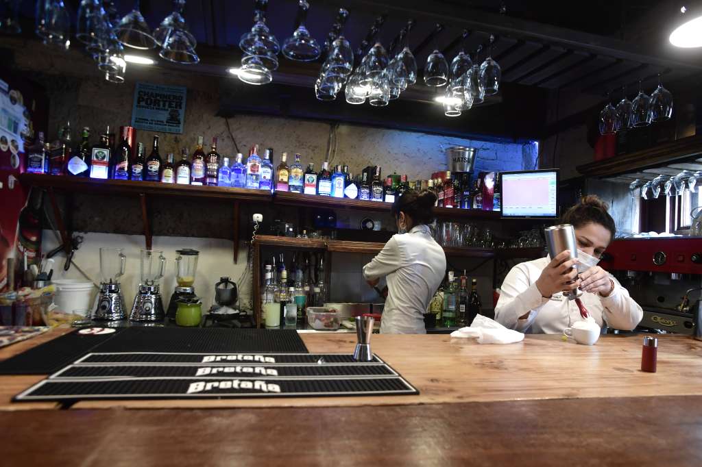 Instalaciones de este restaurante que participo en la estrategia “Bogotá a cielo abierto”, durante la pandemia por Covid-19.
