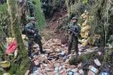 Ejército encontró en Nariño uno de los mayores laboratorios de cocaína en el país