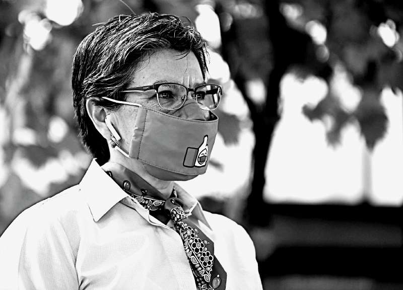 Claudia Lopez, alcaldesa de Bogotá, es uno de los personajes del año 2020.