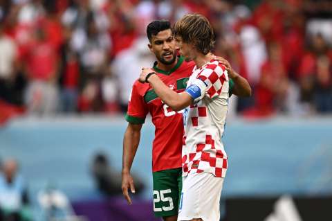 En video: la igualdad sin goles entre Croacia y Marruecos