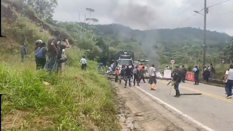 Protesta de damnificados por avalancha en Mocoa terminó en enfrentamientos