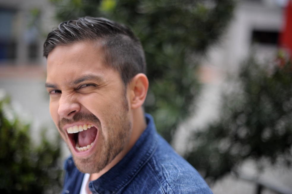 Nicolás Mayorca dice que su mayor motivación es la felicidad. / Cristian Garavito - El Espectador