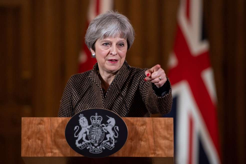 Primera ministra británica, Theresa May. / EFE