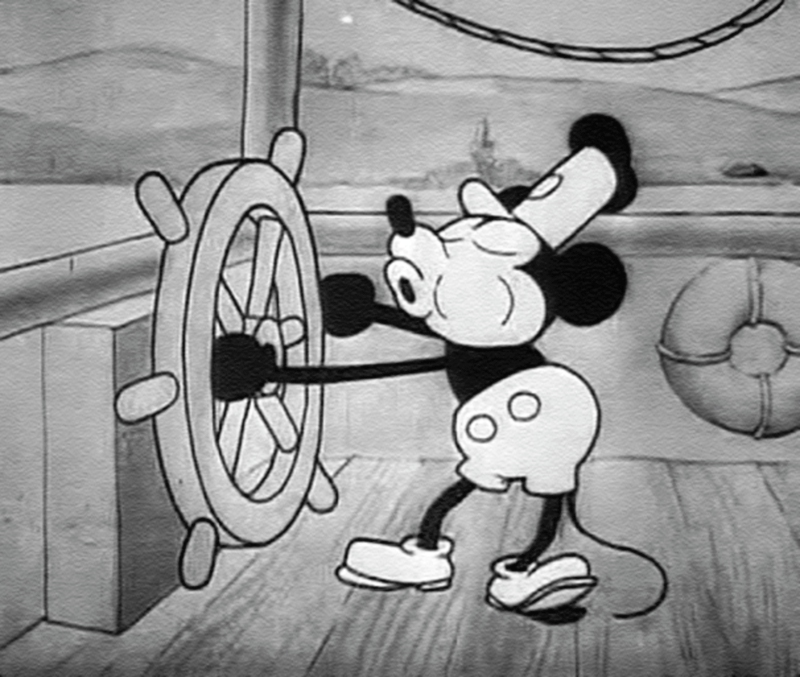 Imagen de la primera cinta de Mickey Mouse. / Cortesía Disney