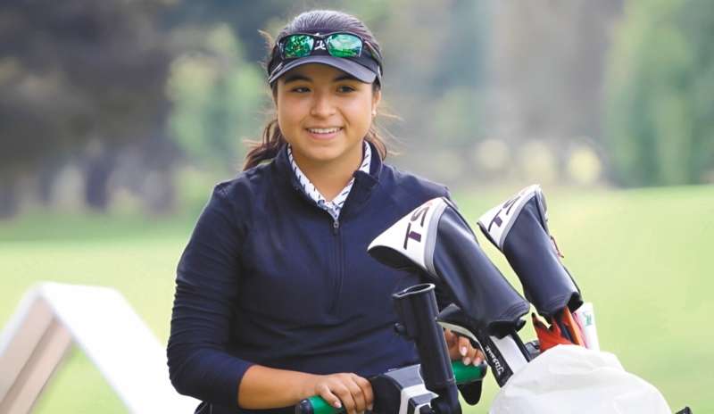 María José Marín ocupa actualmente el puesto 44 en el ranquin mundial aficionado de golf. / COC