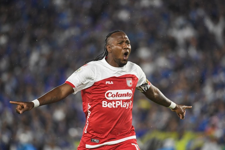 ¿Se lo perdió? Vea el golazo de chilena de Hugo Rodallega contra Junior: video